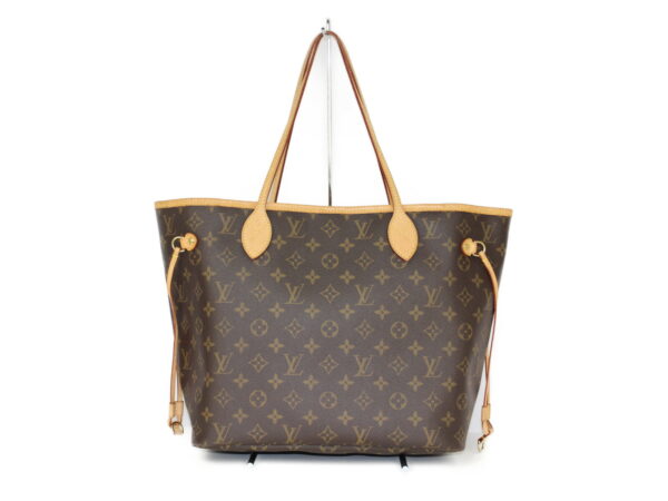 imgrc0080437615 Louis Vuitton Neverfull MM Monogram Tote Bag Brown