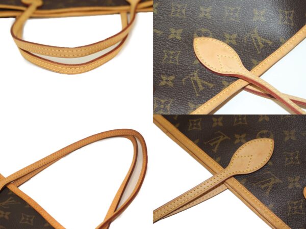 imgrc0080437622 Louis Vuitton Neverfull MM Monogram Tote Bag Brown