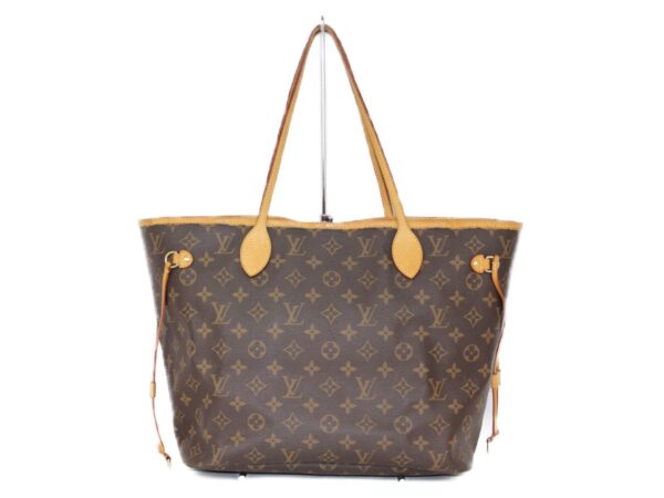 imgrc0080437649 Louis Vuitton Neverfull MM Monogram Tote Bag Brown