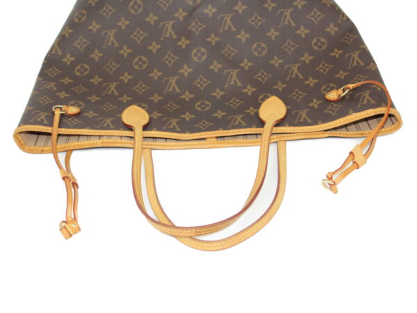 imgrc0080437653 Louis Vuitton Neverfull MM Monogram Tote Bag Brown