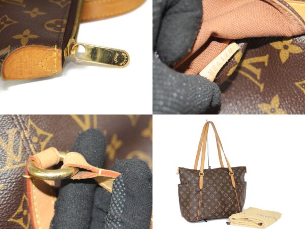 imgrc0080437736 Louis Vuitton Totally MM Monogram Tote Bag Brown