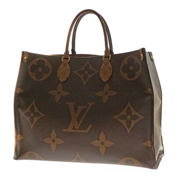 imgrc0080438107 Louis Vuitton On the Go GM Monogram Giant 2Way Bag Brown