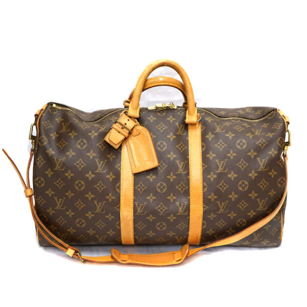 imgrc0080454433 Louis Vuitton Keepall Bandouliere 50 Bag Canvas Brown