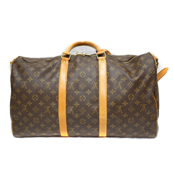 imgrc0080454435 Louis Vuitton Keepall Bandouliere 50 Bag Canvas Brown