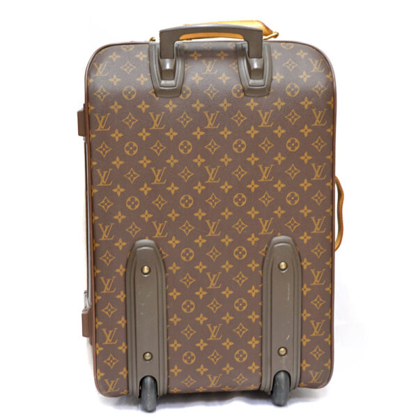 imgrc0080514412 Louis Vuitton Pegas 60 Monogram Canvas Travel Bag Brown