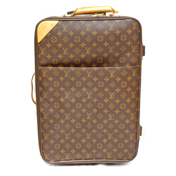 imgrc0080514420 Louis Vuitton Pegas 60 Monogram Canvas Travel Bag Brown