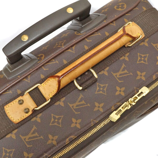 imgrc0080514428 Louis Vuitton Pegas 60 Monogram Canvas Travel Bag Brown