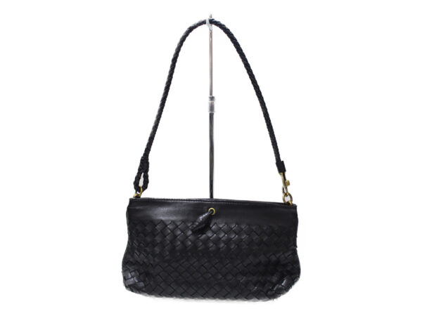 imgrc0080521557 Bottega Veneta Mini Bag Leather Intrecciato Black