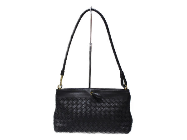 imgrc0080521560 Bottega Veneta Mini Bag Leather Intrecciato Black