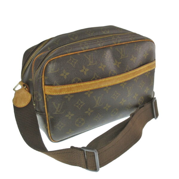 imgrc0080545587 Louis Vuitton Reporter PM Shoulder Bag Monogram Canvas Brown