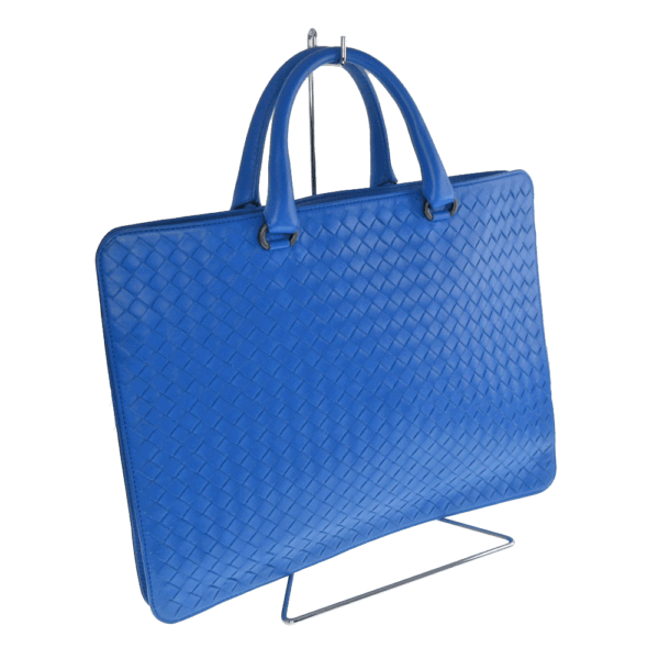 imgrc0080558294 Bottega Veneta 2WAY Business Bag Leather Blue