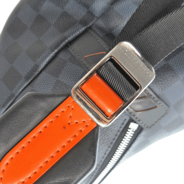 imgrc0080566293 Louis Vuitton Discovery Backpack Damier Cobalt Gray Orange