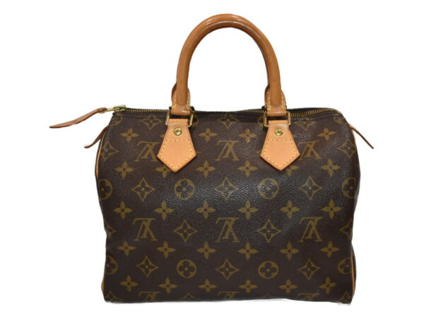 imgrc0080583661 Louis Vuitton Speedy 25 Monogram Canvas Handbag Brown