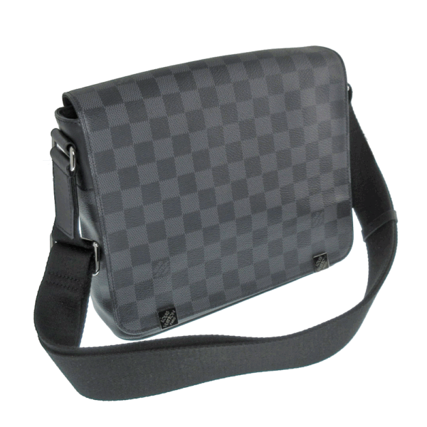 imgrc0080595485 Louis Vuitton District PM Messenger Bag Damier Graphite Gray