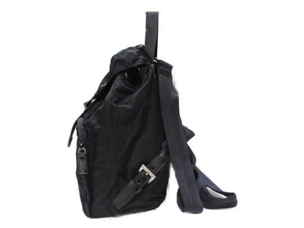 imgrc0080624469 Prada Nylon Backpack Black