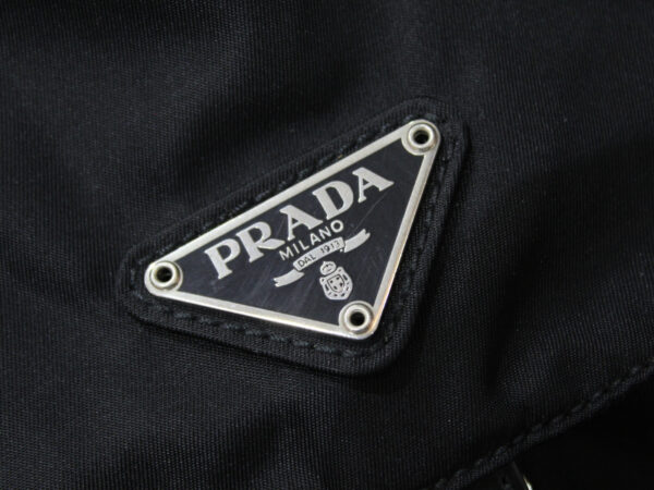 imgrc0080624477 Prada Nylon Backpack Black