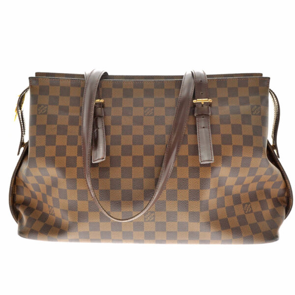 imgrc0080664999 Louis Vuitton Chelsea Damier Ebene Tote Bag Brown