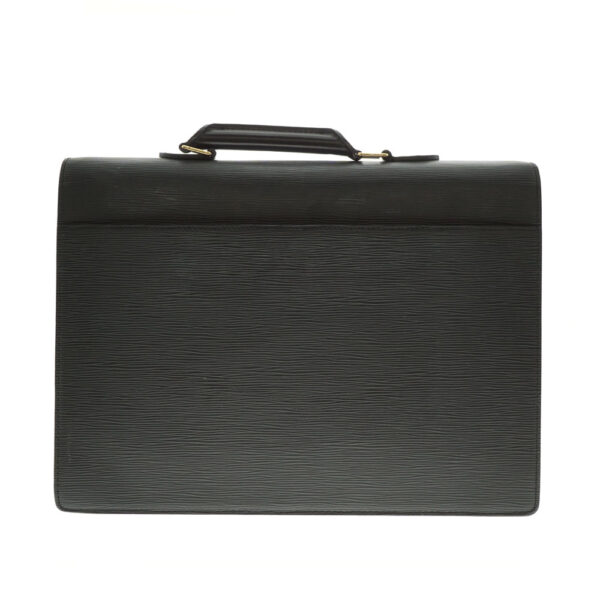 imgrc0080667507 Louis Vuitton Serviette Ambassador Epi Leather Briefcase Black