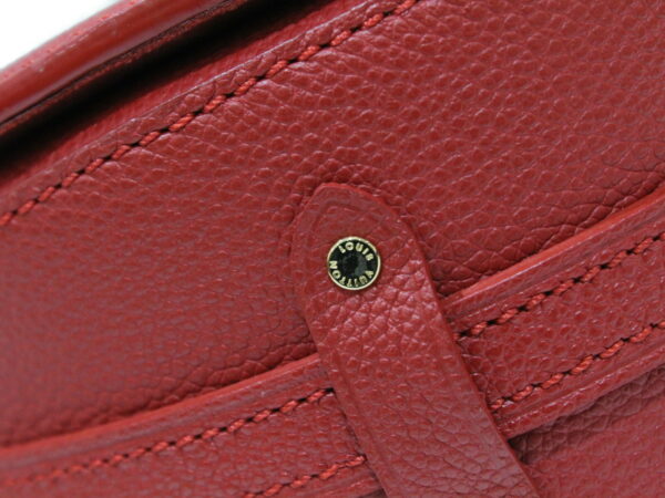 imgrc0080669756 Louis Vuitton Monogram Juno Scarlet Empreinte Shoulder Bag Red