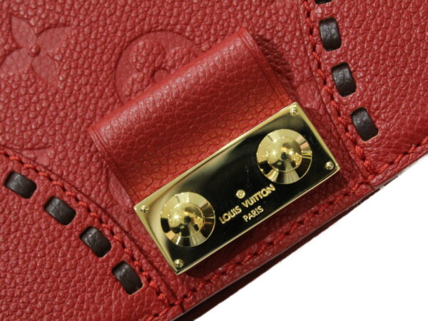 imgrc0080669761 Louis Vuitton Monogram Juno Scarlet Empreinte Shoulder Bag Red