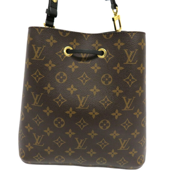 imgrc0080686329 Louis Vuitton Neo Noe Shoulder Bag Monogram Canvas Black