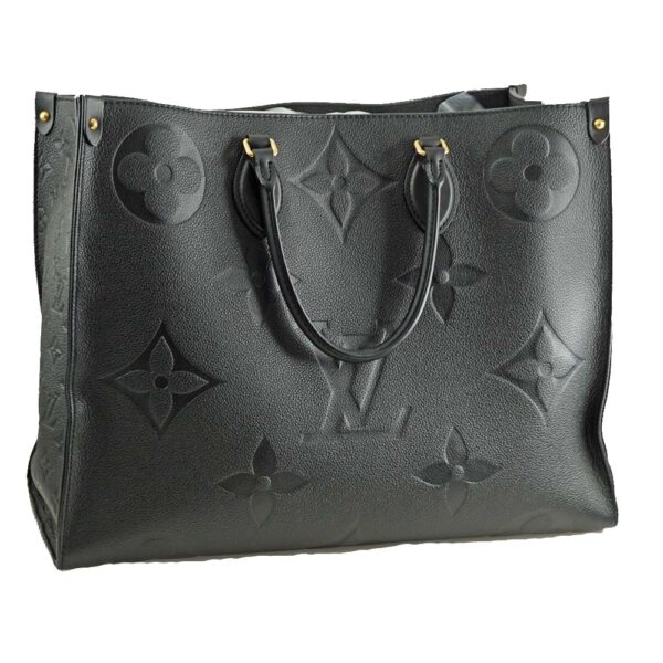 imgrc0080692916 Louis Vuitton On the Go GM Tote Bag Cowhide Black