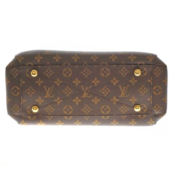 imgrc0080902083 Louis Vuitton Montaigne MM Monogram Canvas 2Way Bag Brown