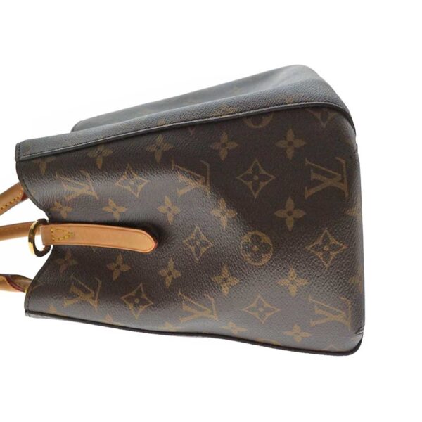 imgrc0080902085 Louis Vuitton Montaigne MM Monogram Canvas 2Way Bag Brown