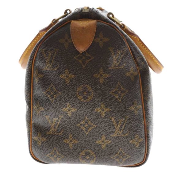 imgrc0081333114 Louis Vuitton Speedy 25 Monogram Canvas Bag Brown