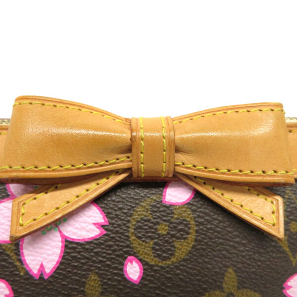 imgrc0081336070 Louis Vuitton Pochette Accessoire Pouch Cherry Blossom Canvas Pink