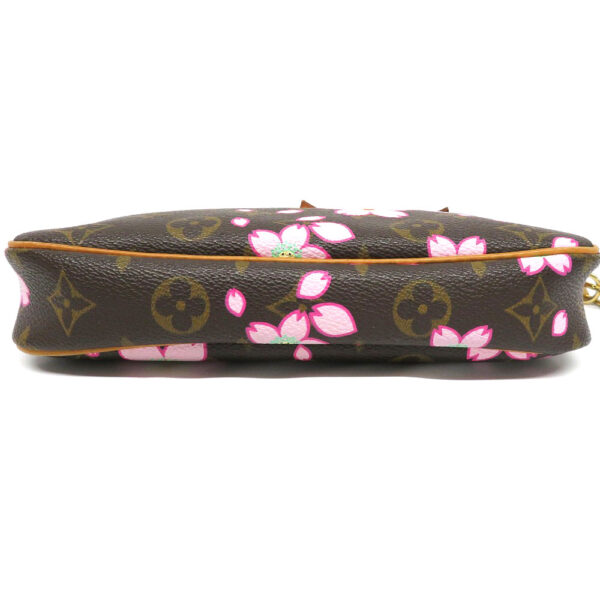 imgrc0081336071 Louis Vuitton Pochette Accessoire Pouch Cherry Blossom Canvas Pink