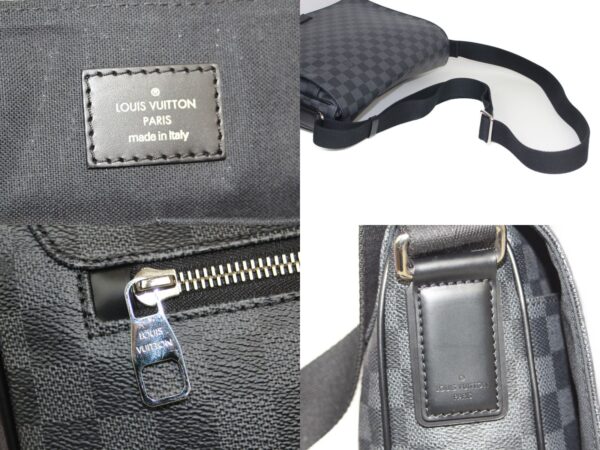 imgrc0081343315 Louis Vuitton District MM Damier Graphite Shoulder Bag