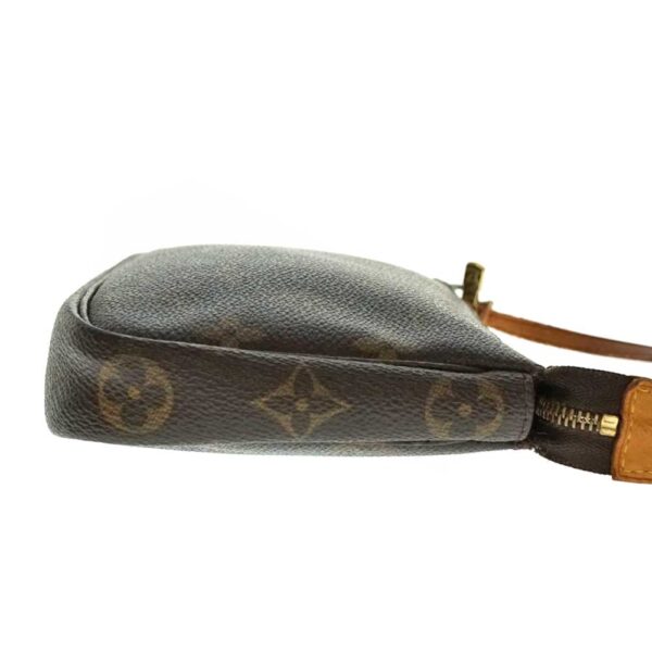 imgrc0081352346 Louis Vuitton Pochette Accessories Monogram Canvas Pouch Brown