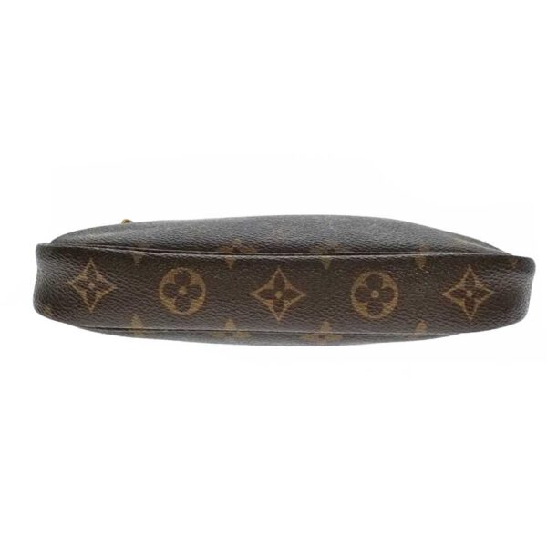 imgrc0081352348 Louis Vuitton Pochette Accessories Monogram Canvas Pouch Brown