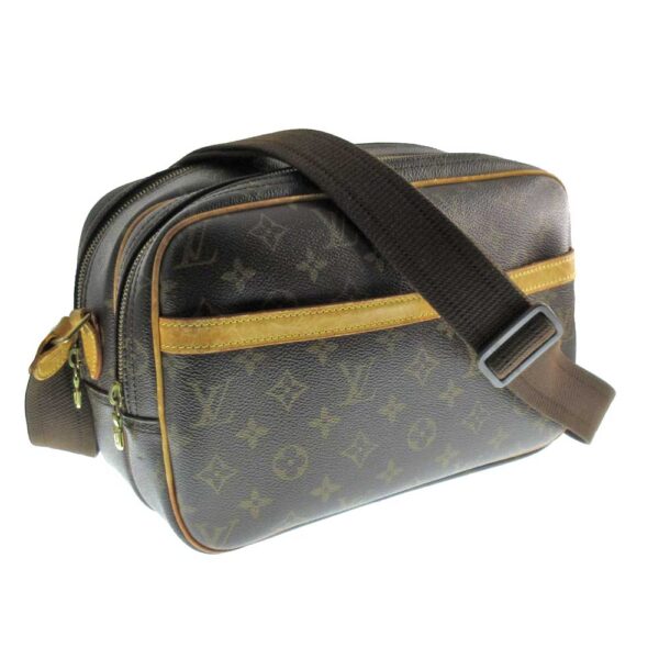 imgrc0081389491 Louis Vuitton Reporter PM Shoulder Bag Monogram Canvas Brown