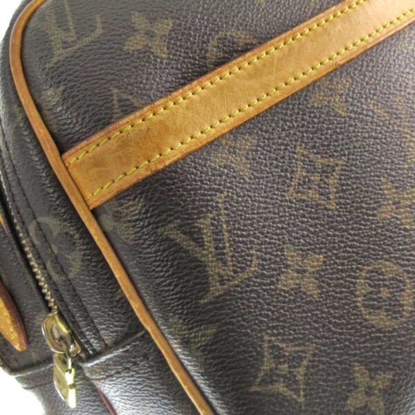 imgrc0081389498 Louis Vuitton Reporter PM Shoulder Bag Monogram Canvas Brown