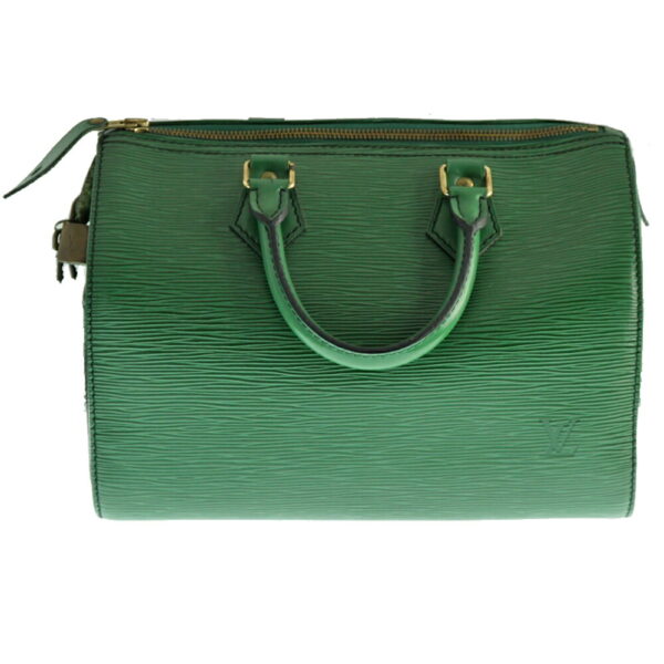 imgrc0081391240 Louis Vuitton Speedy 25 Bag Epi Leather Green