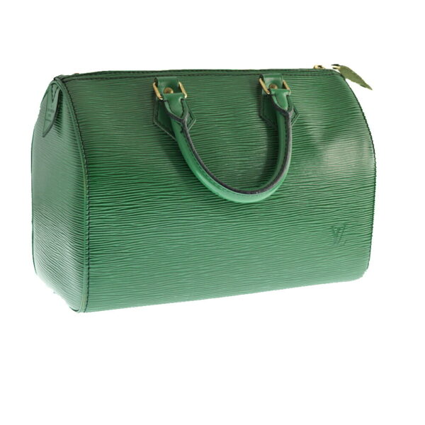 imgrc0081391241 Louis Vuitton Speedy 25 Bag Epi Leather Green