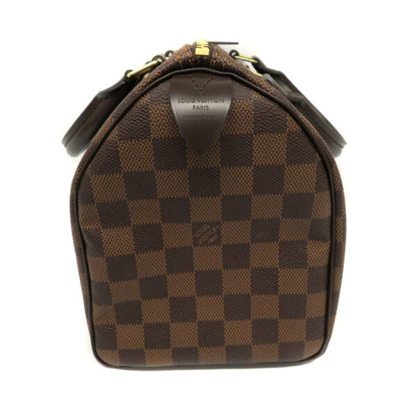 imgrc0081393223 Louis Vuitton Speedy 25 Handbag Damier Canvas Brown