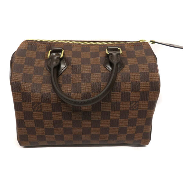 imgrc0081393224 Louis Vuitton Speedy 25 Handbag Damier Canvas Brown