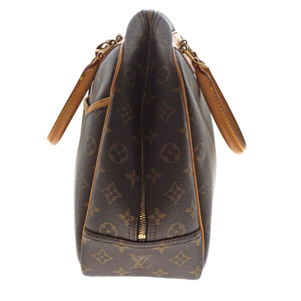 imgrc0081404663 Louis Vuitton Deauville Monogram Canvas Vanity Bag Brown