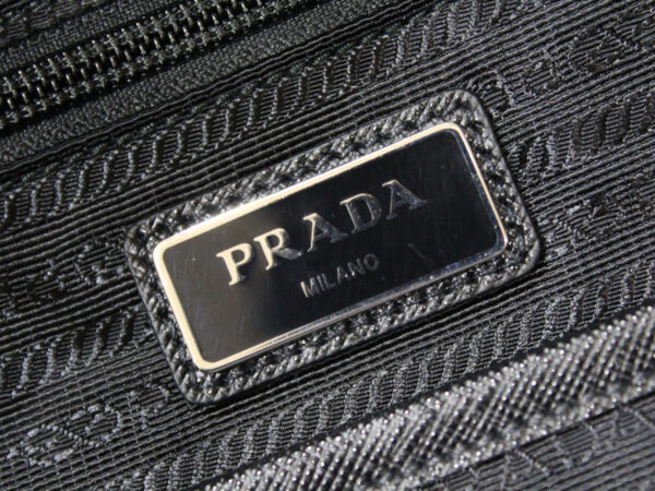 imgrc0081431365 Prada Printed Technical Backpack Nylon Black Camouflage