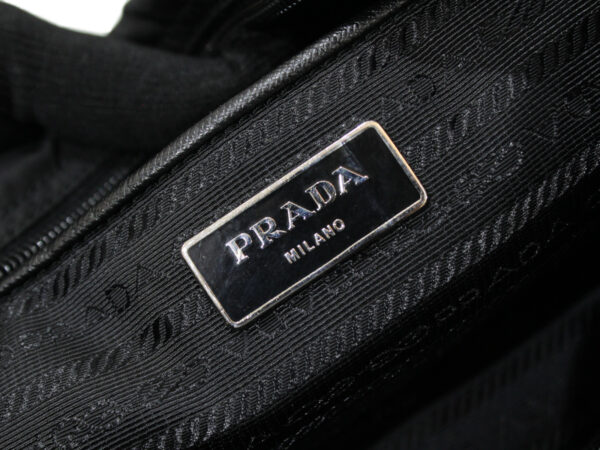 imgrc0081457021 Prada Shoulder Bag Nylon Black