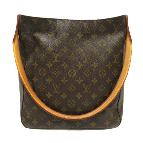 imgrc0081460638 Louis Vuitton Looping Handbag Monogram Canvas Brown