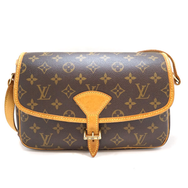 imgrc0081460930 Louis Vuitton Sologne Monogram Canvas Crossbody Bag Brown