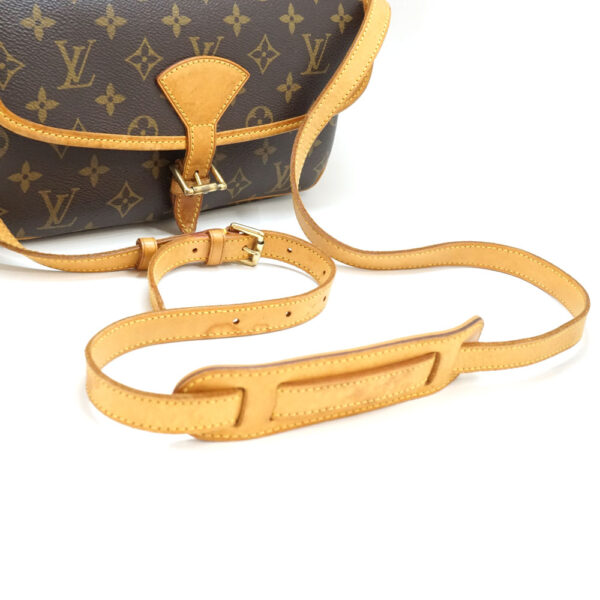 imgrc0081460934 Louis Vuitton Sologne Monogram Canvas Crossbody Bag Brown