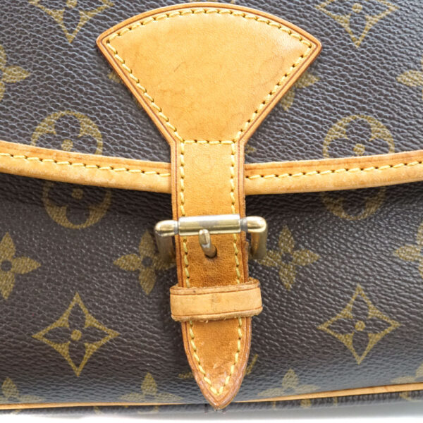 imgrc0081460936 Louis Vuitton Sologne Monogram Canvas Crossbody Bag Brown