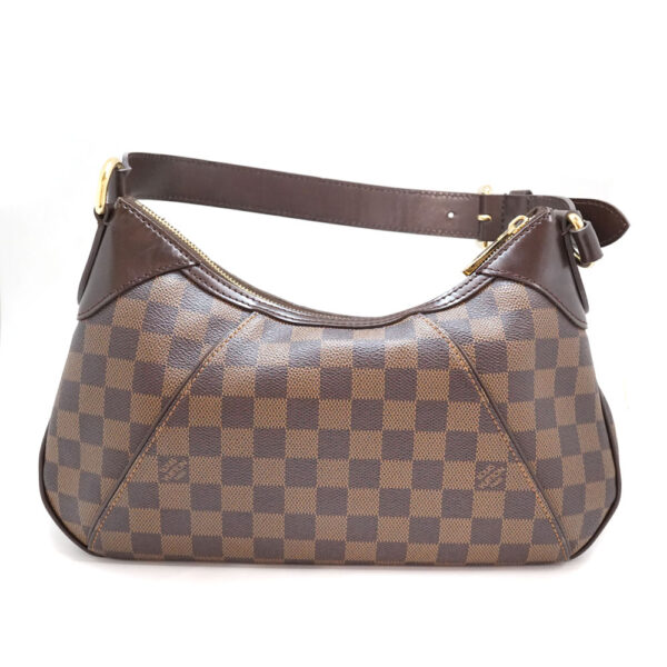 imgrc0081461418 Louis Vuitton Thames PM Damier Canvas Shoulder Bag Brown