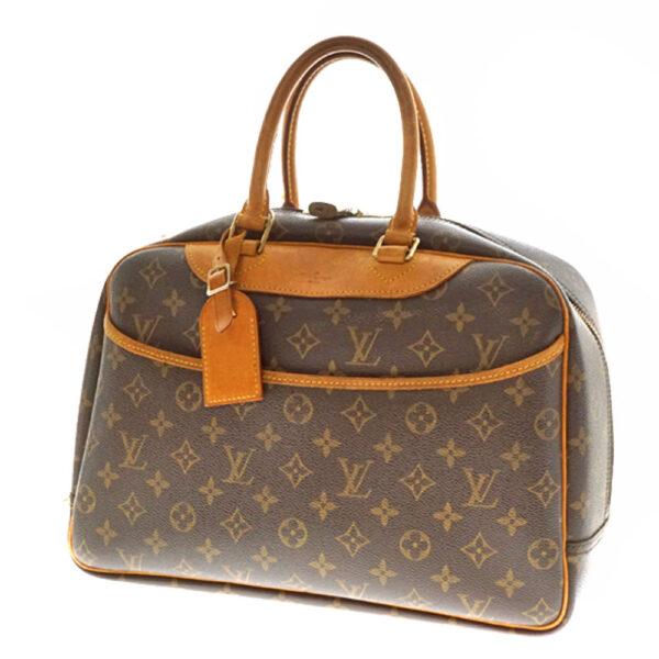 imgrc0081475043 Louis Vuitton Deauville Monogram Canvas Vanity Bag Brown