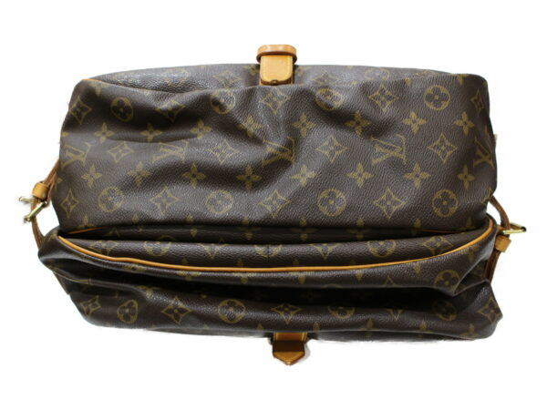 imgrc0081477544 Louis Vuitton Saumur 35 Monogram Shoulder Bag Brown